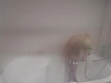 Amateur Blonde Shower Solo Teen Webcam