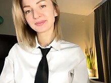 Amateur Blonde Solo Teen Webcam